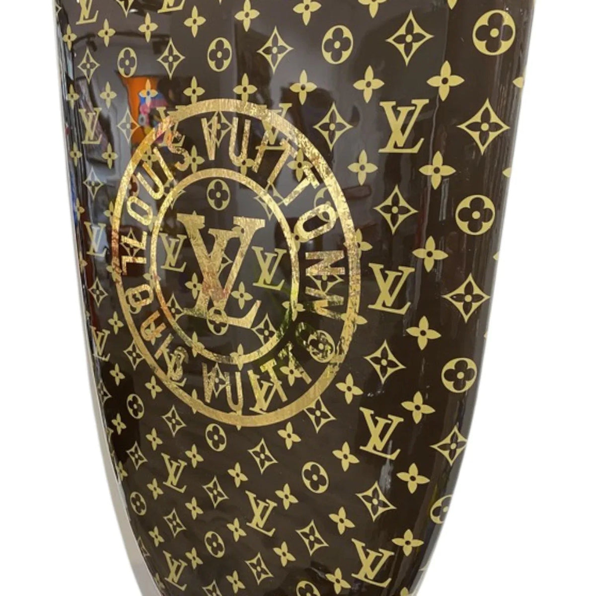 Tavola Surf Louis Vuitton Blk Pop Art – Scultura Arte Limitata | Ghost Art