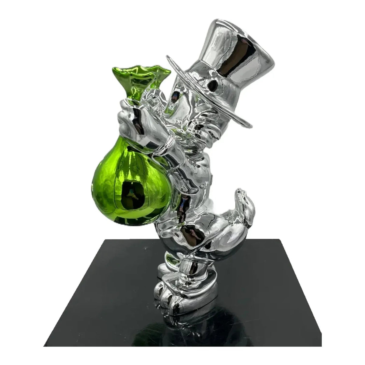 Paperone Silver Pop Art - Scultura Naor26 - Moon24