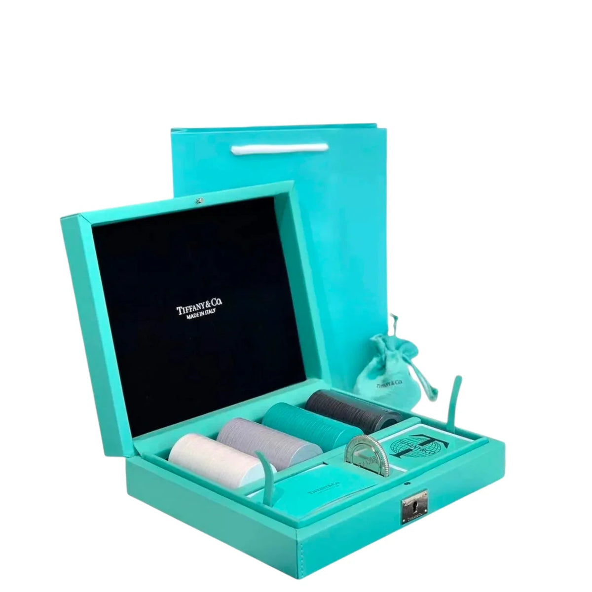 Set da Poker Custom Luxury Ispirato a Tiffany & Co – Edizione Limitata