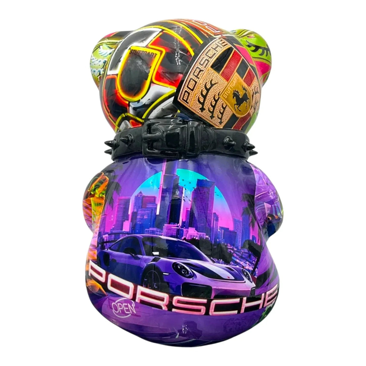 Bear For Porsche Street (Naor Artist) - Moon24