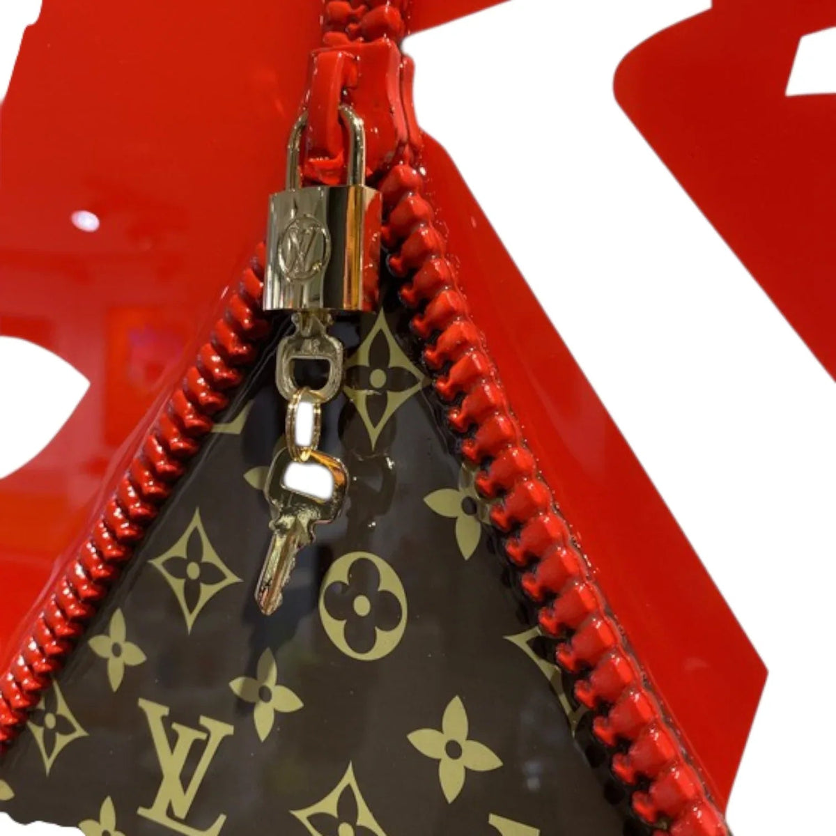 Tavola Surf Louis Vuitton Blk Pop Art – Scultura Arte Limitata | Ghost Art