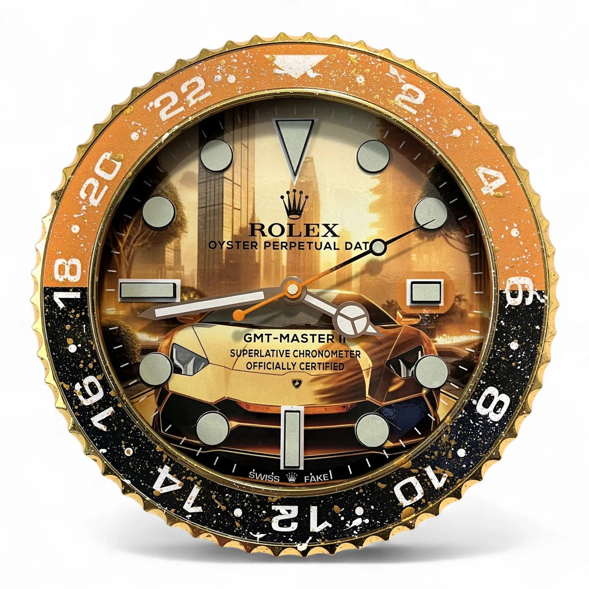 Orologio da Parete Custom – The Lambo Edition | Moon24