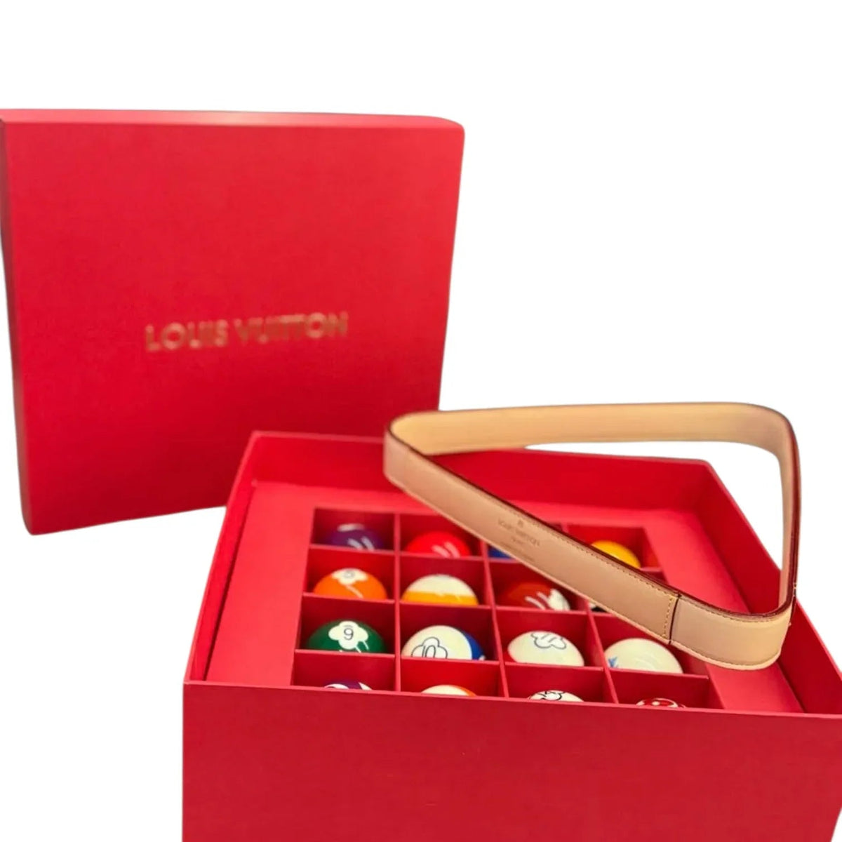 Set da Biliardo Custom Luxury ispirato a Louis Vuitton Floreal – Edizione Limitata
