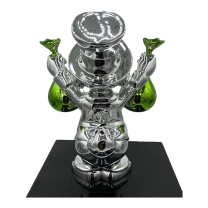 Paperone Silver Pop Art - Scultura Naor26 - Moon24