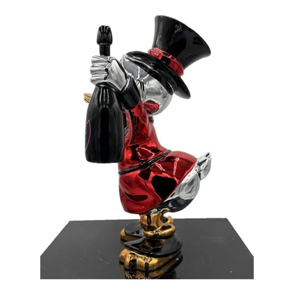 Paperone Dom Red Pop Art - Scultura Naor26 - Moon24