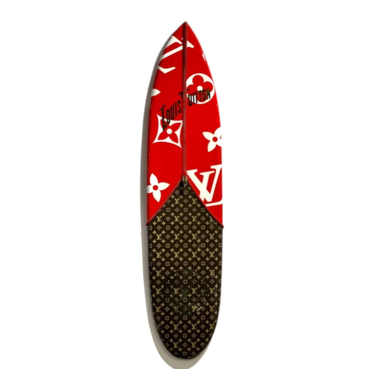 Tavola Surf Louis Vuitton Blk Pop Art – Scultura Arte Limitata | Ghost Art