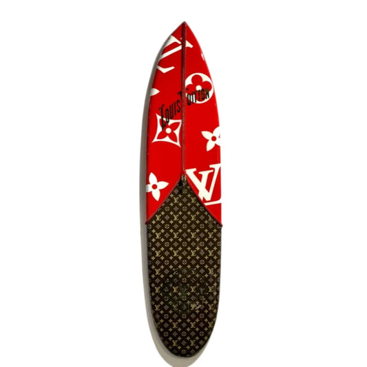 Tavola Surf Louis Vuitton Blk Pop Art – Scultura Arte Limitata | Ghost Art