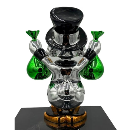 Paperone Green Pop Art - Scultura Naor26 - Moon24