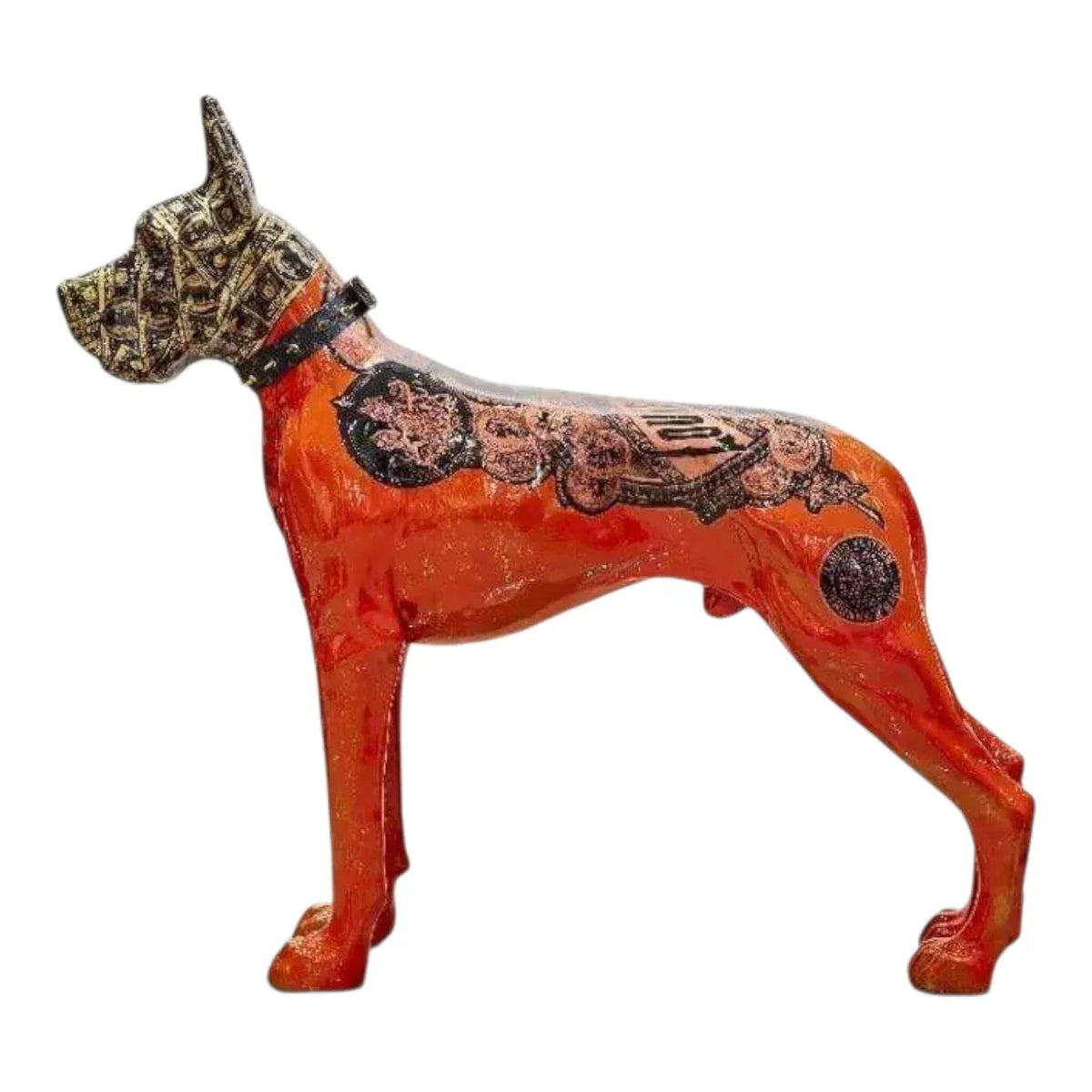 Dog "LV Red Danish Dog" (Ghost Art ) - Moon24
