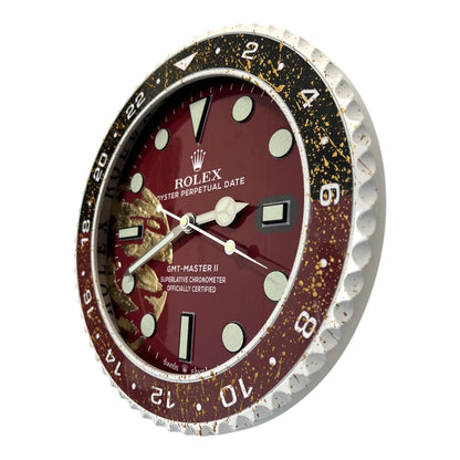 Orologio da Parete Custom – The Bordeaux World Edition | Moon24