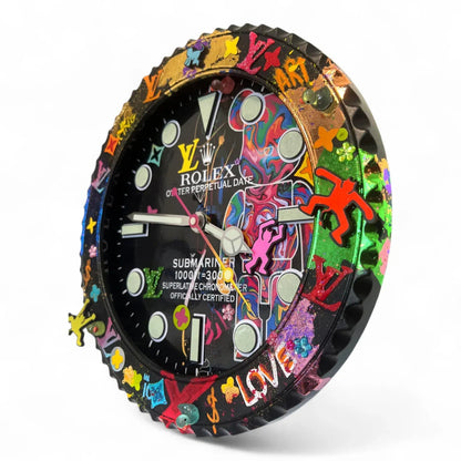 Orologio da Parete Custom Pop Art – Sub Bearbrick Edition