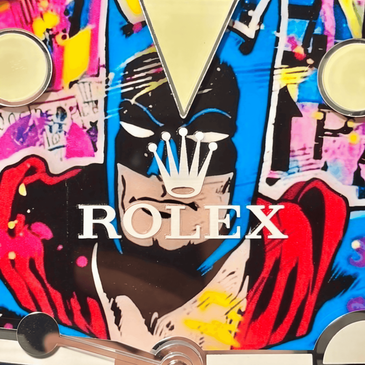 Orologio da Parete Custom Pop Art – Batman Superhero Gmt Edition