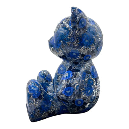 Teddy For Hermès Blue – Scultura Pop Art Edizione Limitata | Naor26