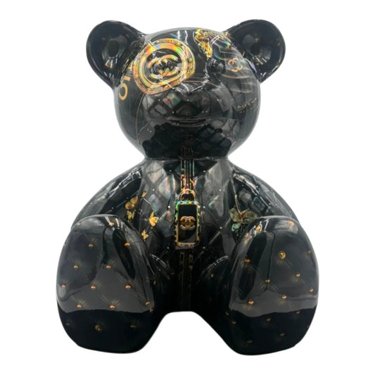 Teddy For Chanel Lux – Scultura Pop Art Edizione Limitata | Naor26