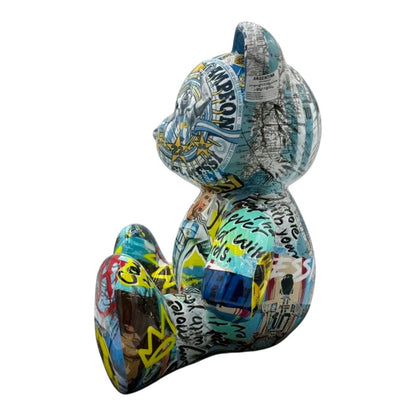 Teddy Bear Messi Argentina – Scultura Arte Limitata | Naor26