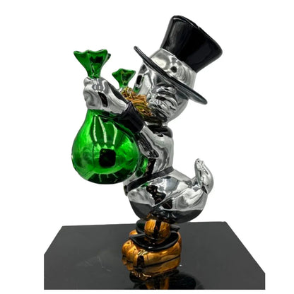 Paperone Green Pop Art - Scultura Naor26 - Moon24