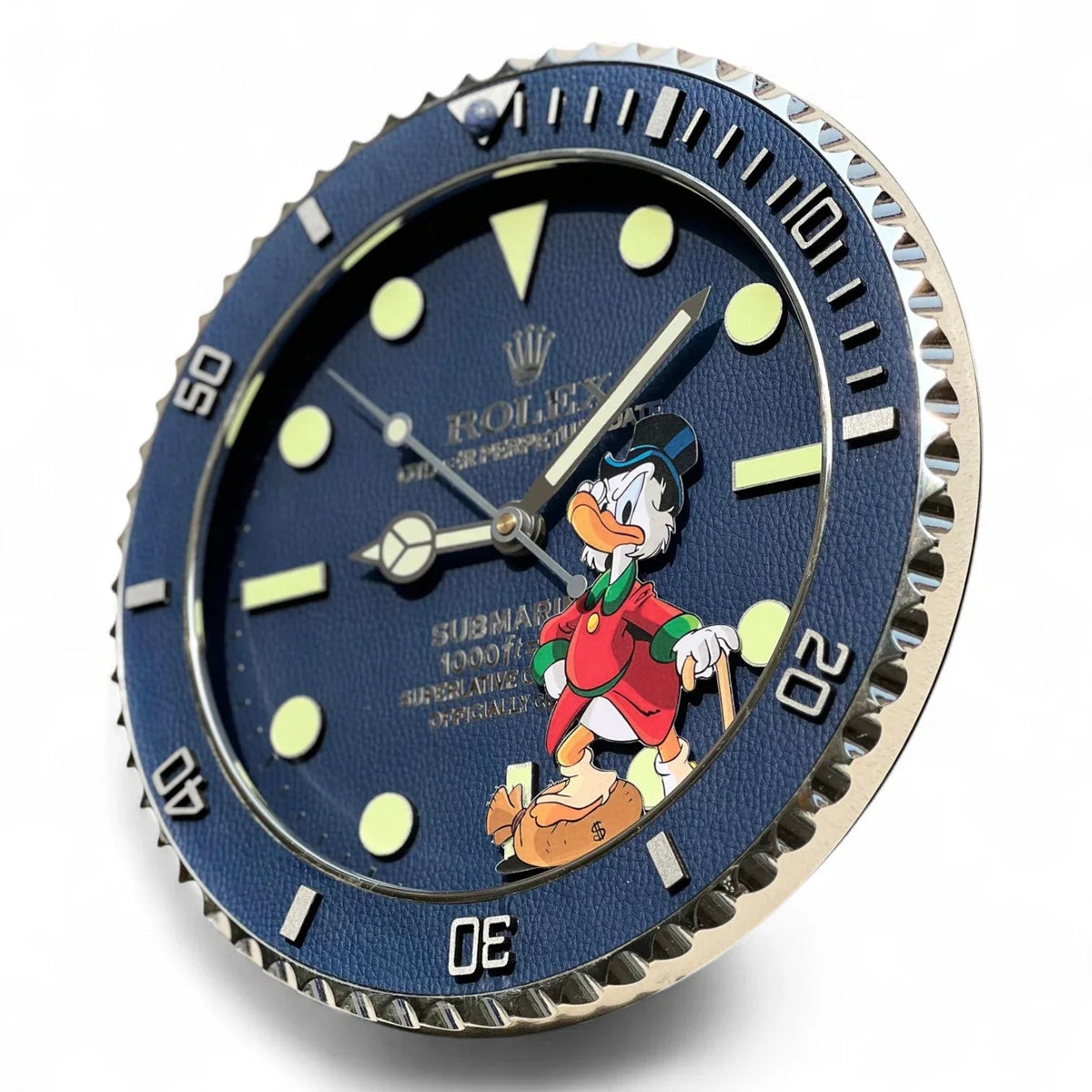 Orologio da Parete Custom Pop Art – Sub Donald Duck Edition