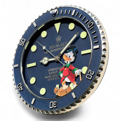 Orologio da Parete Custom Pop Art – Sub Donald Duck Edition
