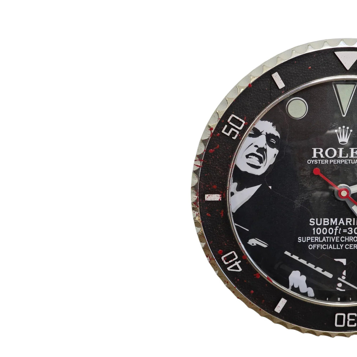 Orologio da Parete Custom – Scarface Edition | Moon24