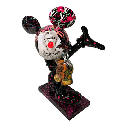 Mickey Vuitton Top Pop Art – Scultura Arte Limitata | Naor26