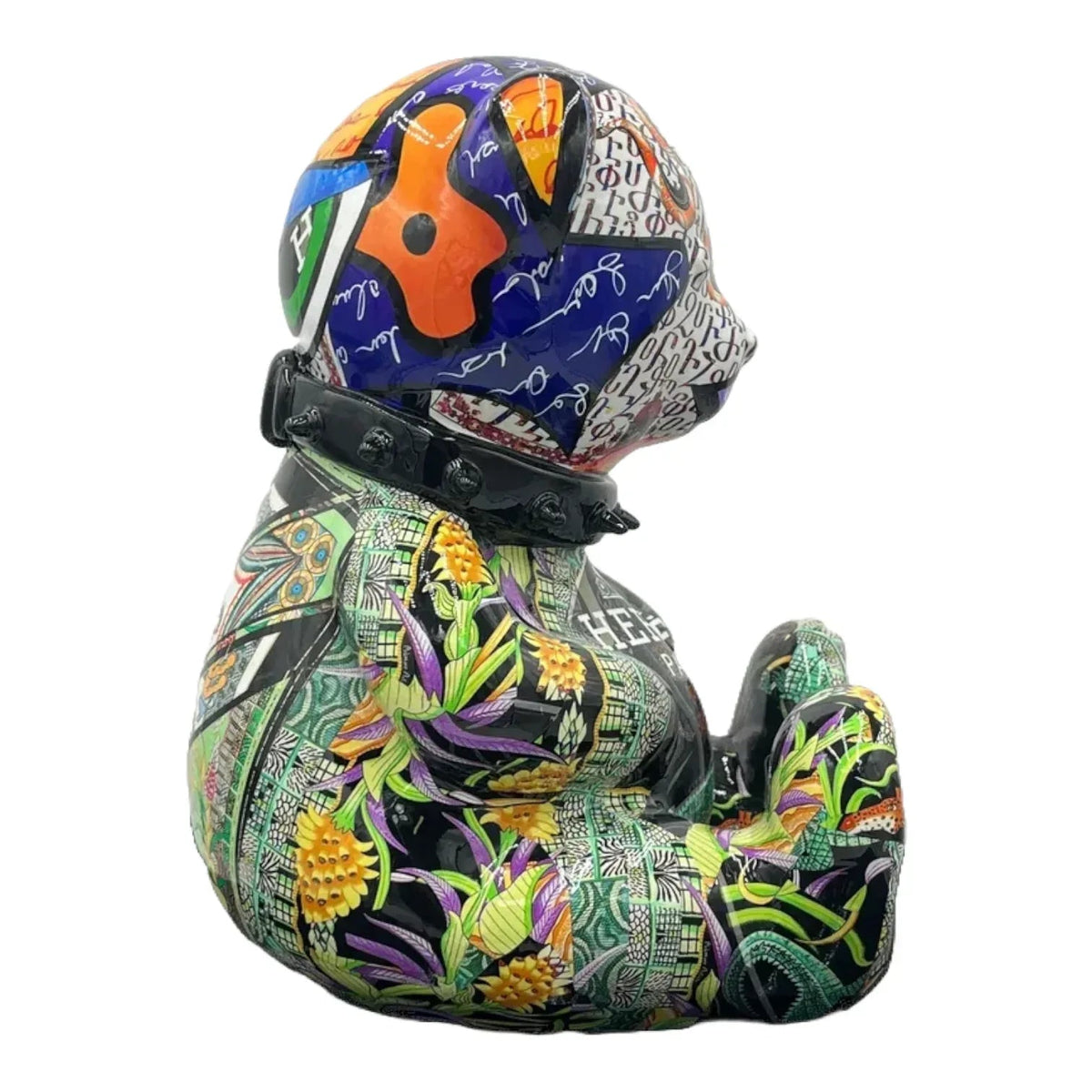 Bear For Hermès Jungle Pop Art - Scultura Naor26 - Moon24
