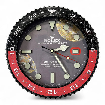 Orologio da Parete Custom – Fake World Edition | Moon24