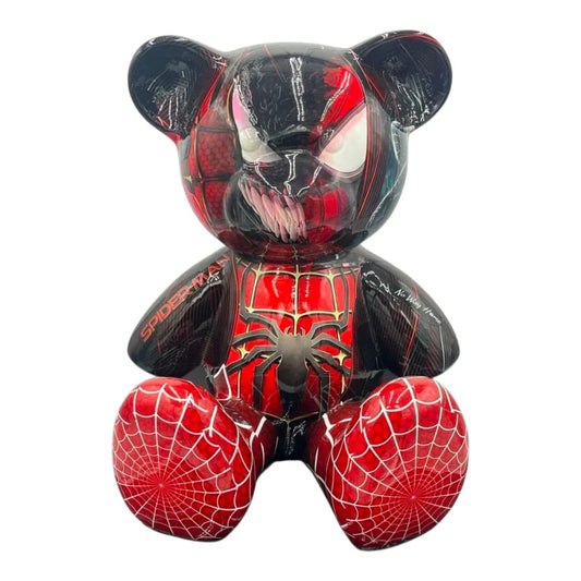 Teddy For Spiderman – Scultura Pop Art Edizione Limitata | Naor26