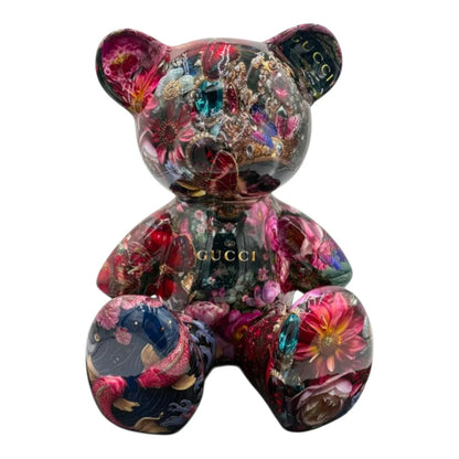 Teddy For Gucci Primavera – Scultura Pop Art Edizione Limitata | Naor26