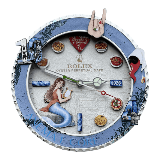 Orologio da Parete Custom Pop Art – Napoli Edition