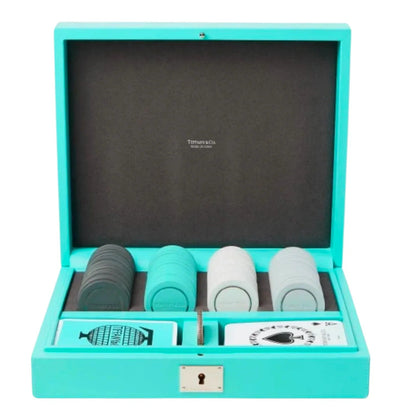 Set da Poker Custom Luxury Ispirato a Tiffany & Co – Edizione Limitata