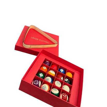 Set da Biliardo Custom Luxury ispirato a Louis Vuitton Floreal – Edizione Limitata