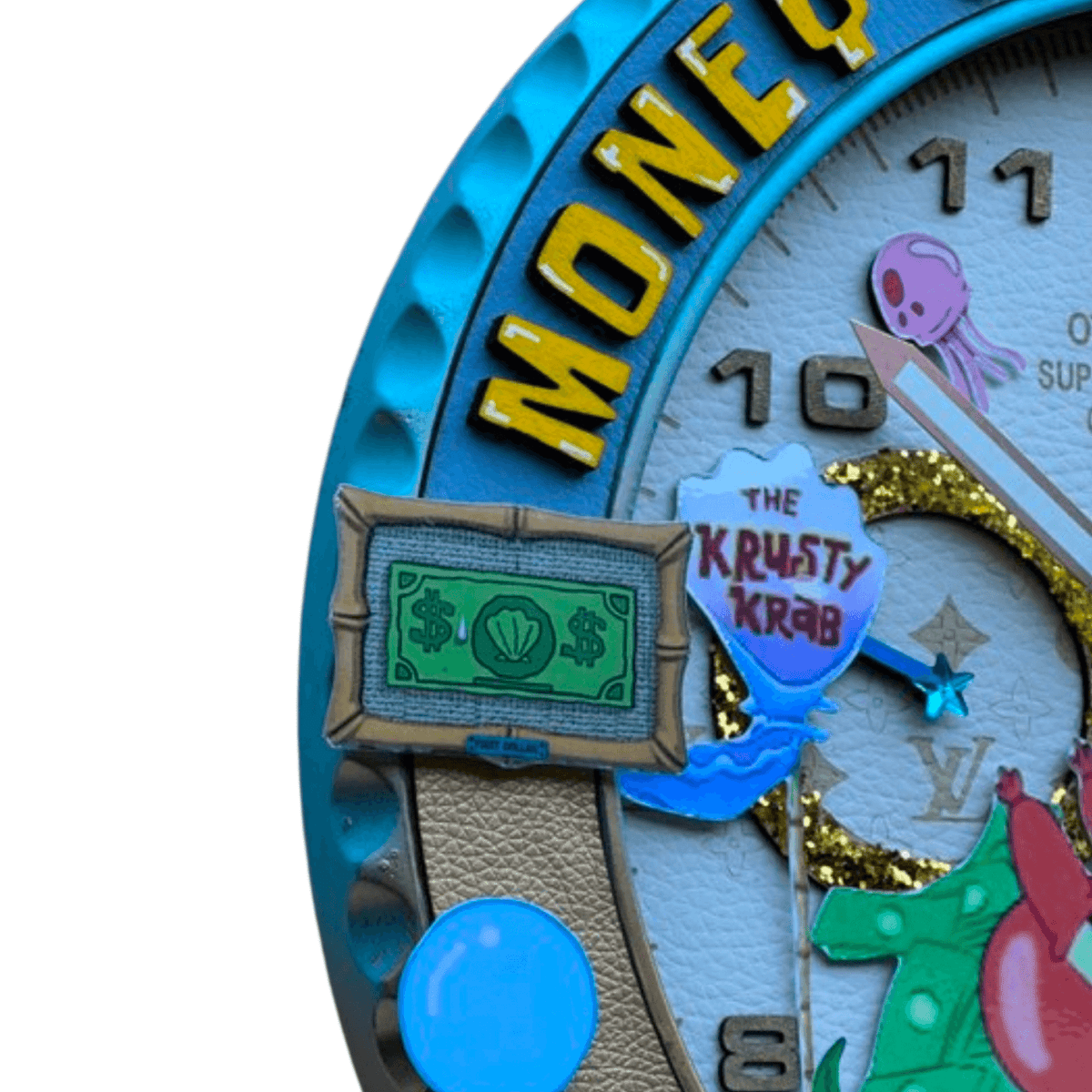 Orologio da Parete Custom Pop Art – Mr Krab Edition
