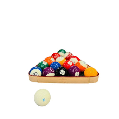 Set da Biliardo Custom Luxury ispirato a Louis Vuitton Floreal – Edizione Limitata