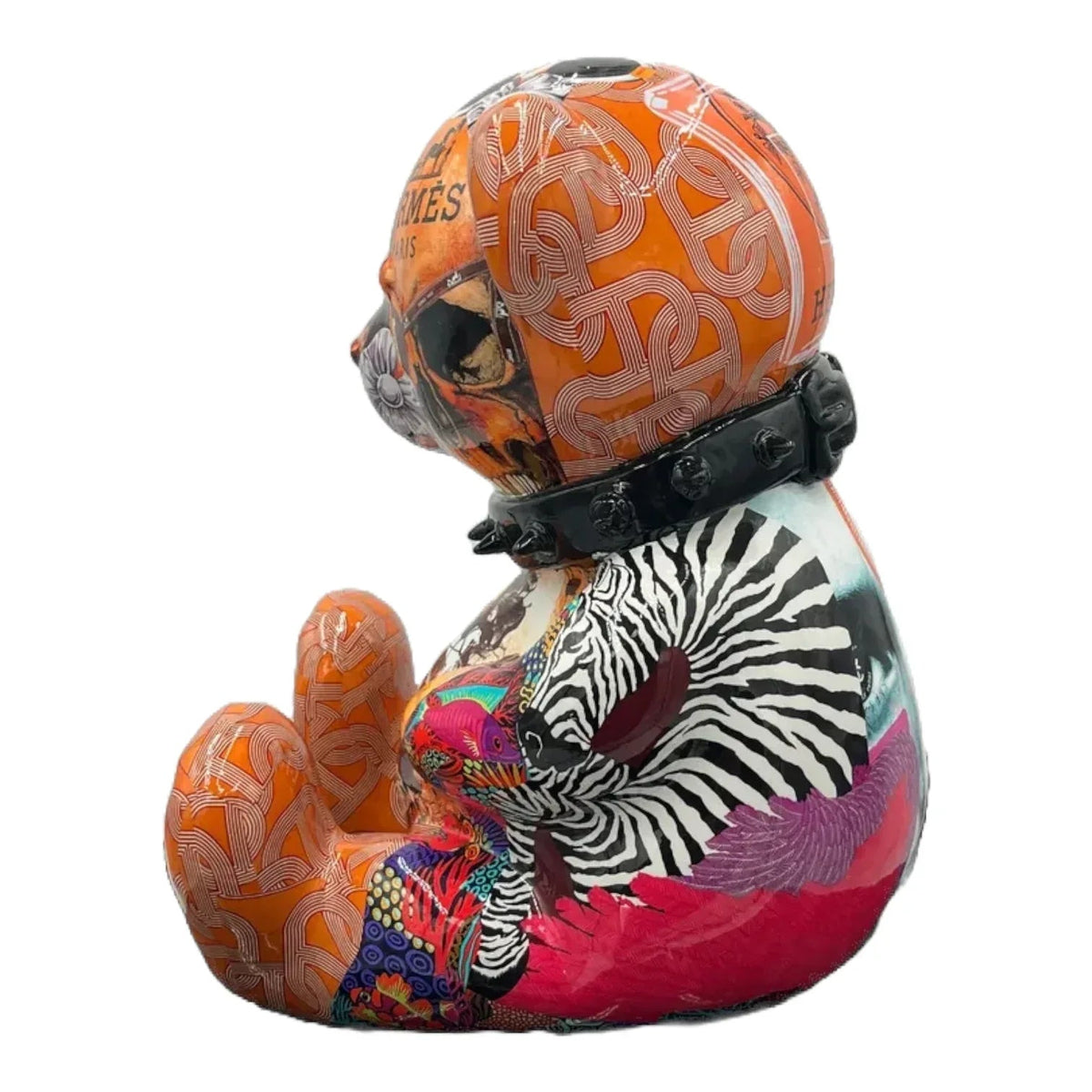 Bear For Hermès Pop Art - Scultura Naor26 - Moon24