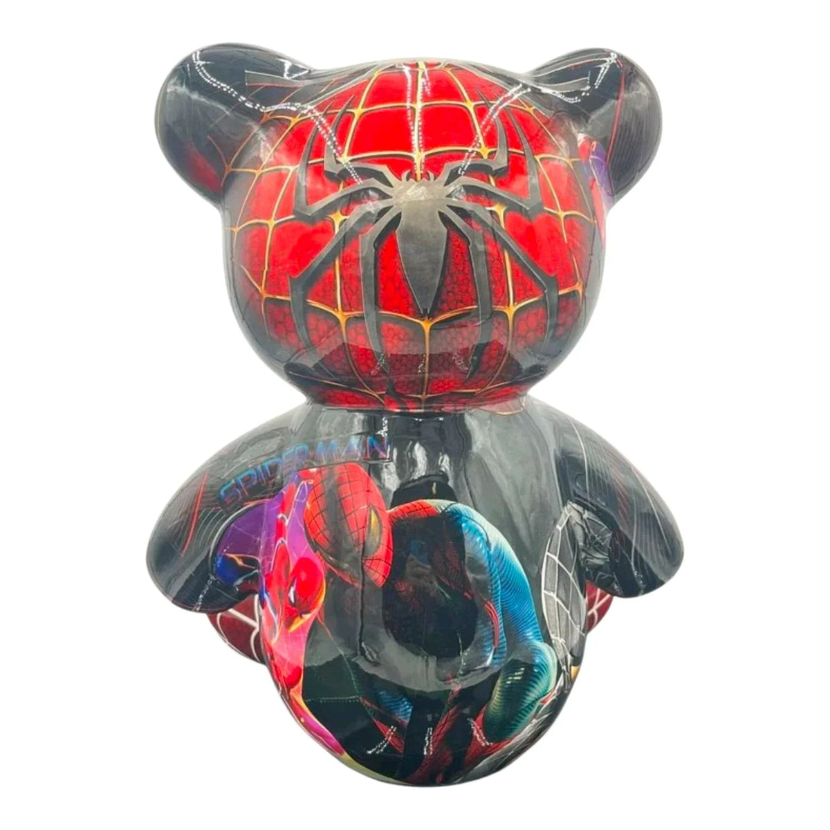 Teddy For Spiderman – Scultura Pop Art Edizione Limitata | Naor26