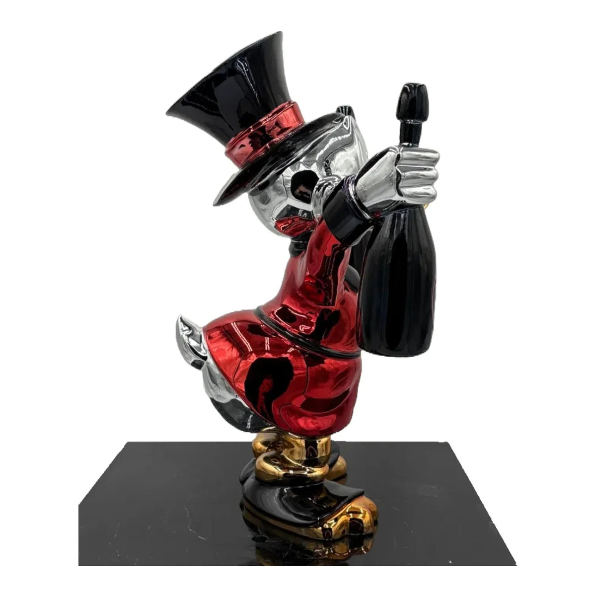 Paperone Dom Red Pop Art - Scultura Naor26 - Moon24