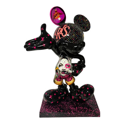 Mickey Vuitton Top Pop Art – Scultura Arte Limitata | Naor26