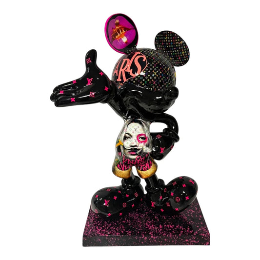 Mickey Vuitton Top Pop Art – Scultura Arte Limitata | Naor26