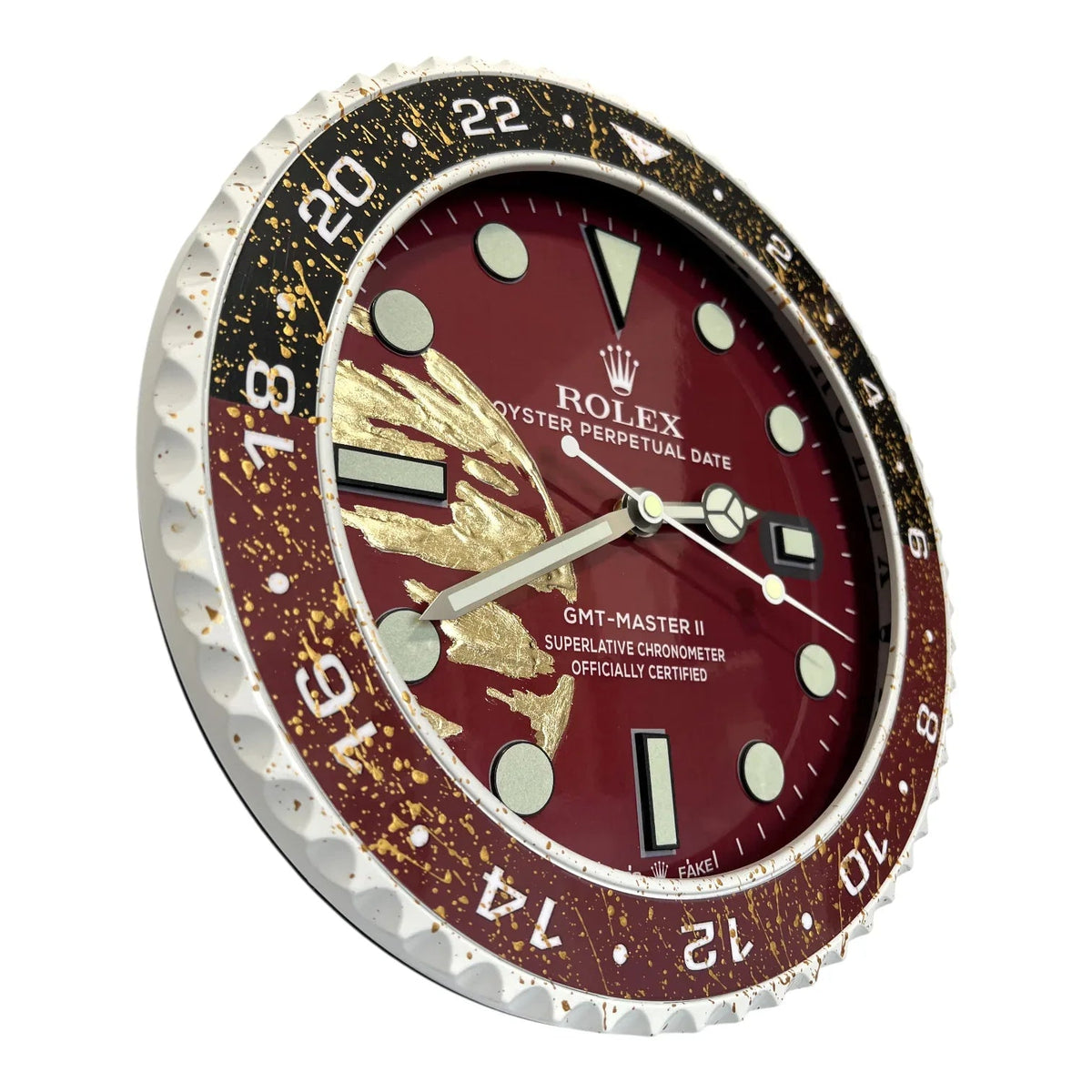 Orologio da Parete Custom – The Bordeaux World Edition | Moon24