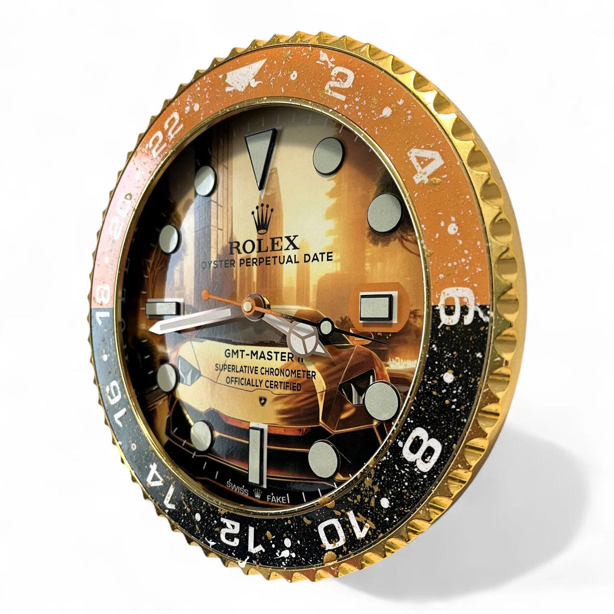 Orologio da Parete Custom – The Lambo Edition | Moon24