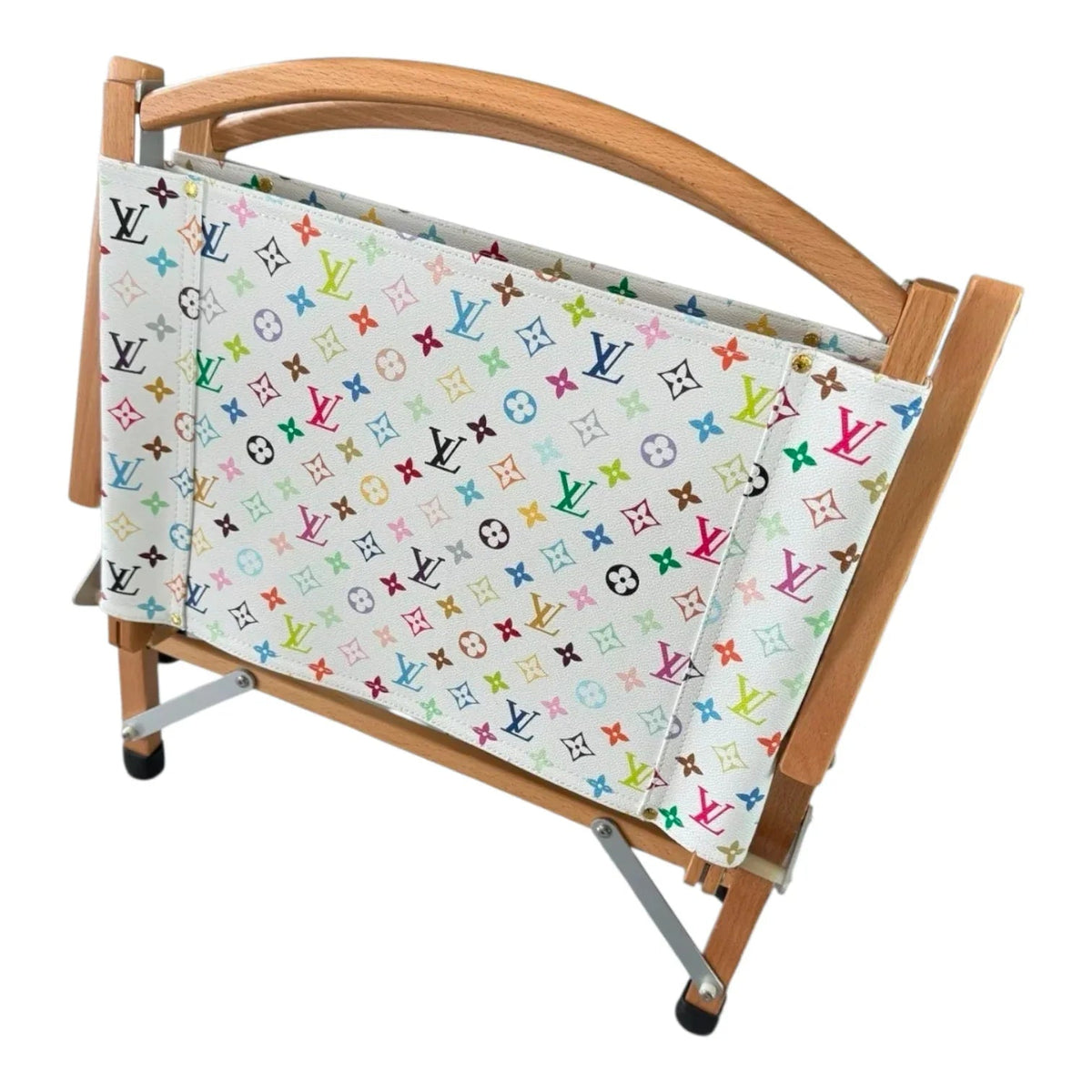 Poltrona Pieghevole Custom Luxury Ispirata a Louis Vuitton – Multicolor