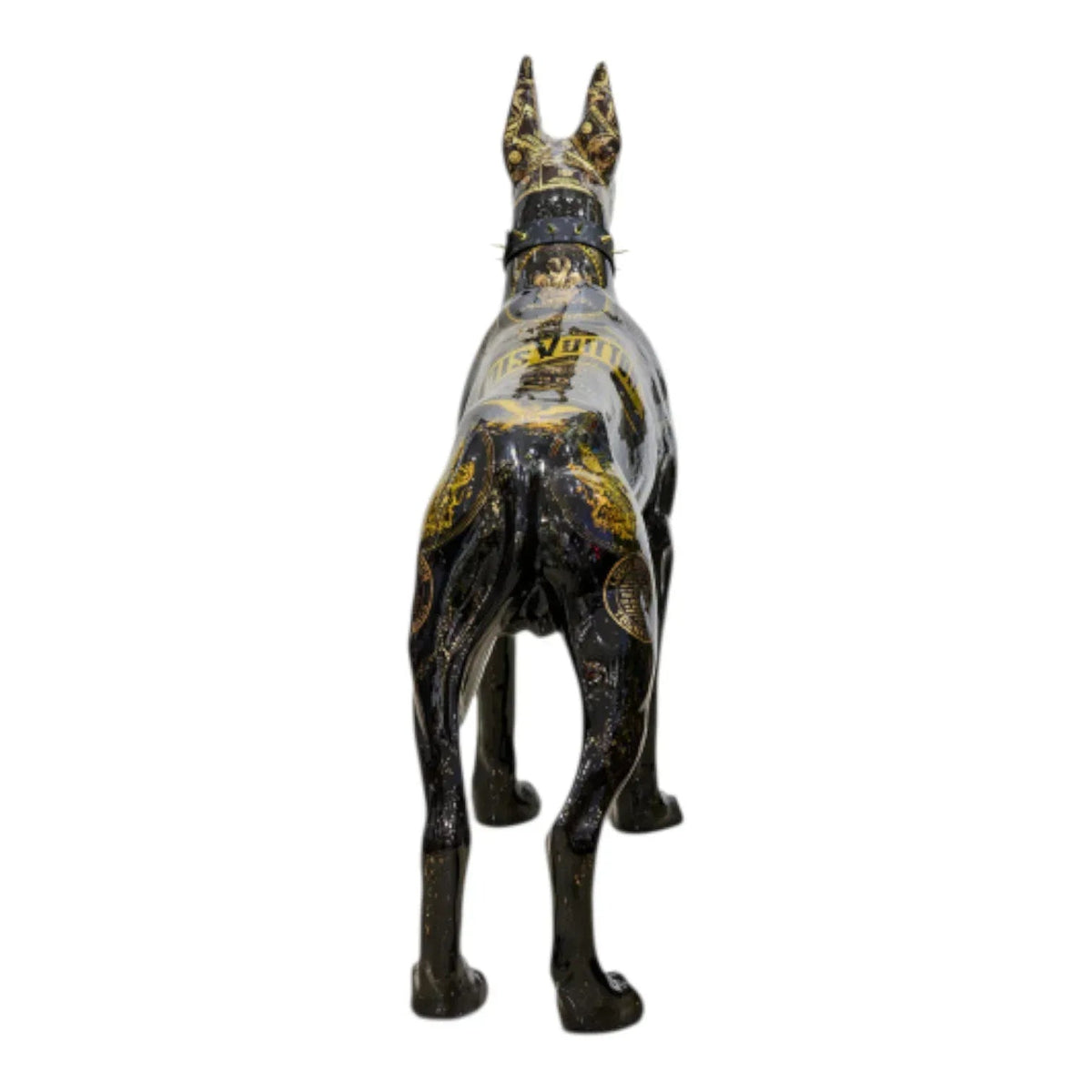 Dog "LV Gold Danish Dog" (Ghost Art ) - Moon24
