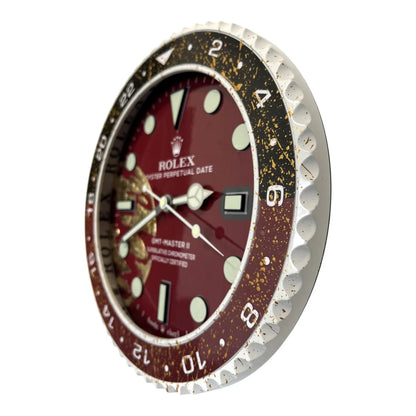 Orologio da Parete Custom – The Bordeaux World Edition | Moon24
