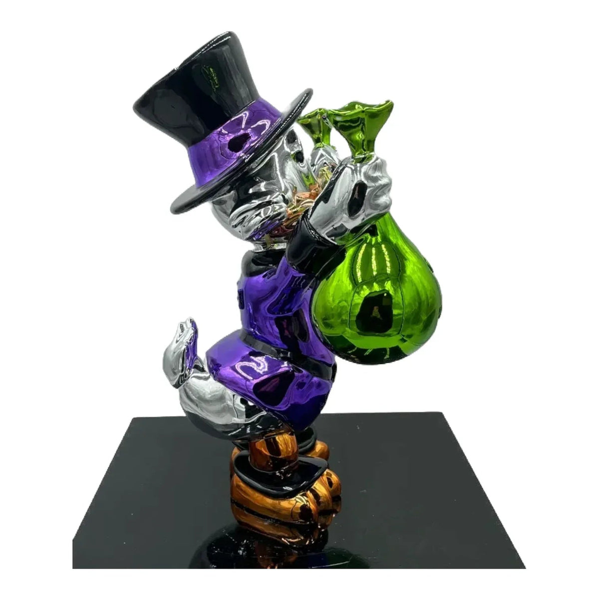 Paperone Violette Pop Art - Scultura Naor26 - Moon24
