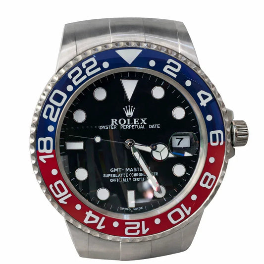 Orologio da Parete GMT XXL 43cm Design Executive - Moon24
