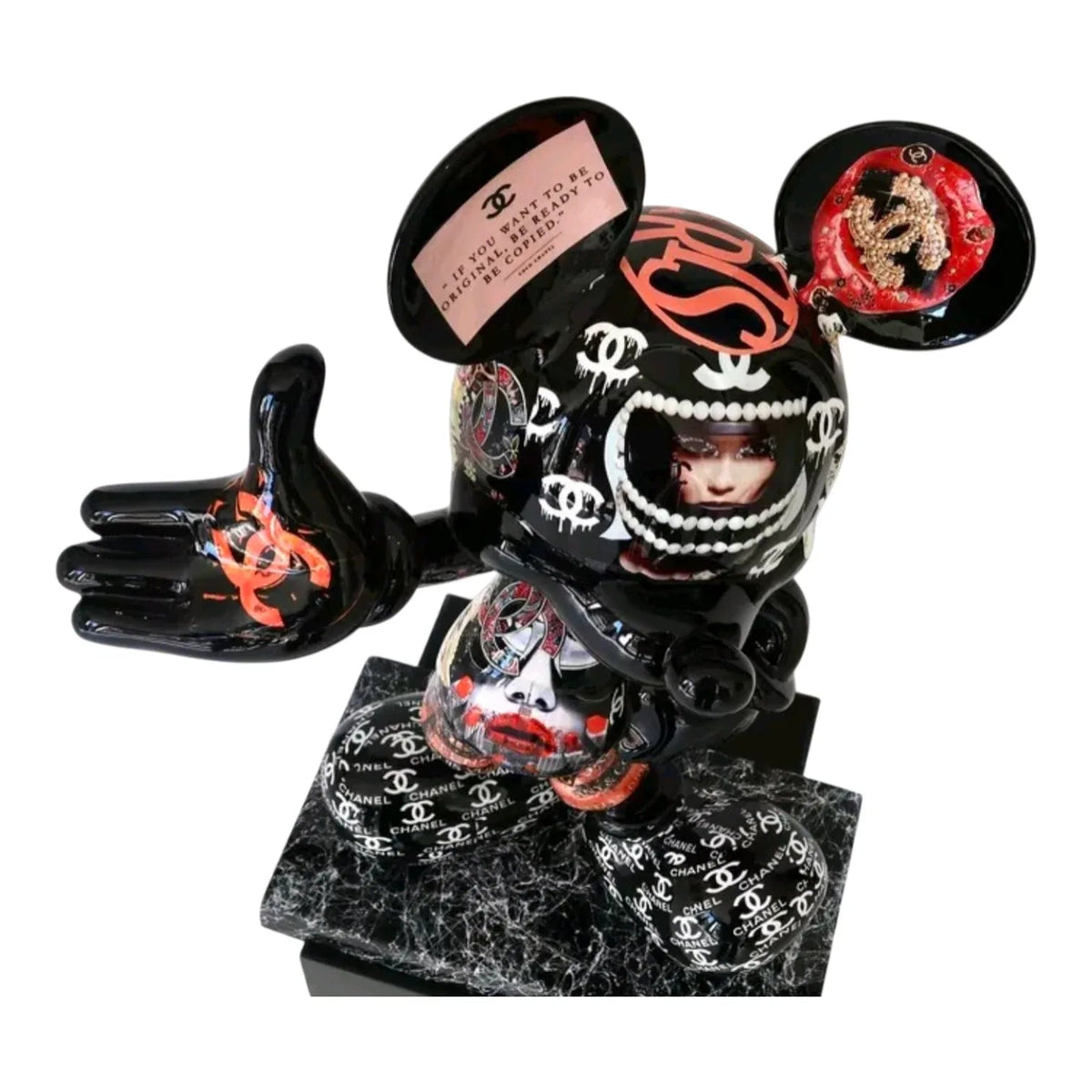 Mickey Chanel x Dior Pop Art – Scultura Arte Limitata | Naor26