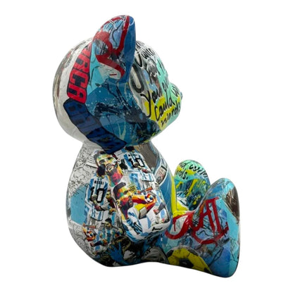 Teddy Bear Messi Argentina – Scultura Arte Limitata | Naor26