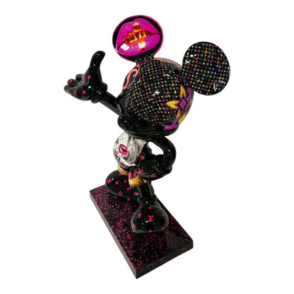 Mickey Vuitton Top Pop Art – Scultura Arte Limitata | Naor26
