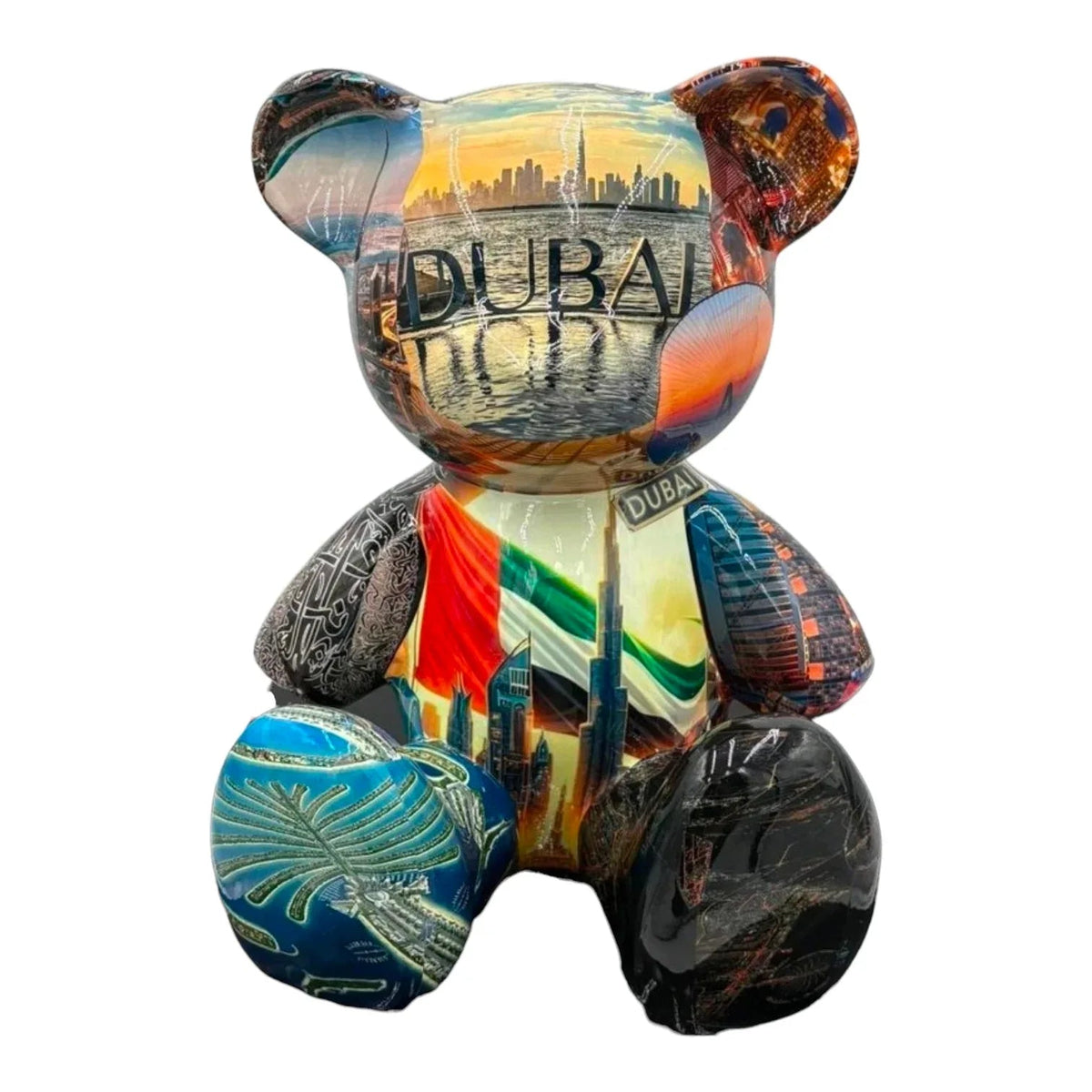 Teddy For Dubai – Scultura Pop Art Edizione Limitata | Naor26