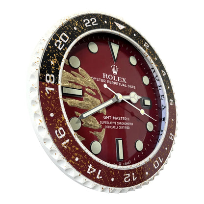 Orologio da Parete Custom – The Bordeaux World Edition | Moon24